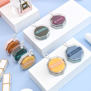 Étui pour éponge à maquillage Nai Mei, mini boîte de rangement portable transparente en plastique avec couvercle pour éponge cosmétique, Beauty Blender - Product Image 2