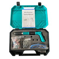Kit de pistola de clavos de acero inoxidable a granel con 200 clavos incluidos, herramienta de fijación manual industrial y para bricolaje para contratistas