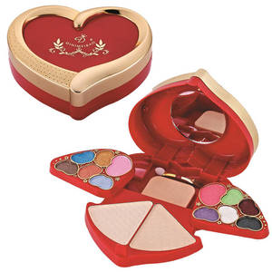 Juego de <span class=keywords><strong>maquillaje</strong></span> con forma de corazón, pequeño, marca privada, Cosméticos básicos, Kits de <span class=keywords><strong>maquillaje</strong></span> para mujer - Product Image 1