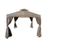 Gazebo anti-moustiques - Structure métallique, abri extérieur et balcon avec protection en filet anti-insectes