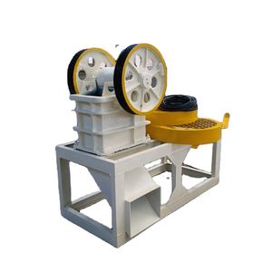 Concasseur à mâchoires mobile compact pour pierre avec convoyeur et boîte de vitesses, faible coût d'entretien, capacité 2-7t/h, double alimentation électrique et diesel - Product Image 6