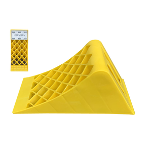 Xách tay Heavy Duty bánh xe chock chống trượt cố định màu vàng lốp dừng khối cho xe ô tô xe tải và các loại xe đậu xe - Product Image 3
