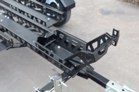 Remolque Pequeño para ATV al por Mayor OEM Personalizado de Acero para Motocicleta Remolque Plegable Pequeño para Motocicleta