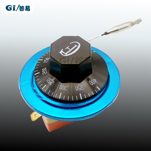 Termostato Rotatorio WJA-400AC16A250V de Suministro Directo de Fábrica, Interruptor de Control de Temperatura Mecánico Capilar de 50-400 Grados TDS - Product Image 1