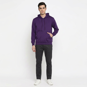 Sweat-shirts à capuche unisexes basiques, coupe classique, 210 g/m², en polyester et coton épais, vierges, pour l'hiver, personnalisables avec logo imprimé ou brodé - Product Image 1