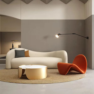 Ensemble table basse moderne et minimaliste italienne table d'appoint en fer métallique pour mère et enfant pour la maison table à thé de salon - Product Image 1