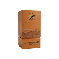 Caja Rígida Superior e Inferior de Materiales Reciclados, Embalaje de Papel Texturizado, Caja de Regalo Premium Personalizada para Té Chino y Botellas de Licor