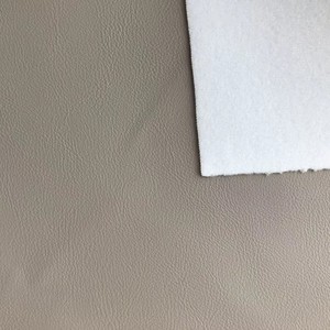 Patrón en relieve sin solventes de cuero <span class=keywords><strong>PU</strong></span> elástico a base de agua de 1,0mm sin DMF para coche, automóvil, sofá, silla, muebles, uso Interior - Product Image 4