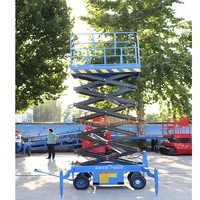 Offre promotionnelle : Élévateur de chantier hydraulique automatique pour échafaudage, plateforme de travail mobile à ciseaux, acier haute résistance