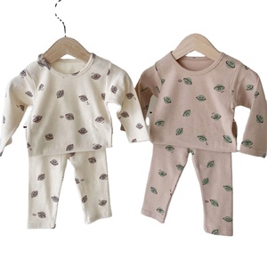 Ensemble de vêtements de bébé pour filles, 2 pièces, <span class=keywords><strong>pyjama</strong></span> d'automne, pour nouveau-nés garçon - Product Image 1