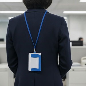 Tarjetero Clásico de Cuero PU Azul con Soporte para Teléfono, Logotipo Personalizado, Regalo Corporativo - Product Image 2