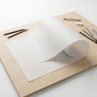 Papier de dessin et de traçage transparent A4 50gsm et 220gsm semi-transparent résistant à l'acide pour la compatibilité de sérigraphie