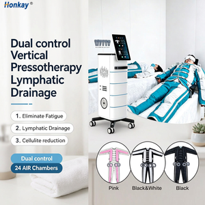 Appareil de pressothérapie vertical personnalisable pour drainage lymphatique, machine de massage des jambes pour centre de beauté - Product Image 1