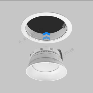 Villa estilo Popular Circular Mr16 marco lámpara foco módulo Shell Gu10 Gu5.3 Gx53 instalación techo Led <span class=keywords><strong>luz</strong></span> carcasa - Product Image 5