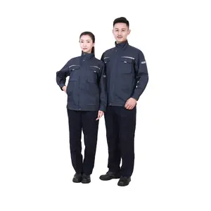 Hij Nan Factory Direct Supply Navy Professinal Winddicht Werkkleding Goedkope Werk Uniformen