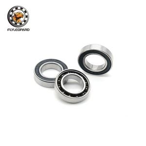 Roulements à billes à gorge profonde Flyleopard 6801 12x21x5mm, hybrides en céramique, étanches, pour vélos - Product Image 1