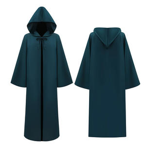 Halloween <span class=keywords><strong>Star</strong></span> <span class=keywords><strong>Wars</strong></span> Cosplay Costume Anakin Jedi Cape Robe Polyester Unisexe Adulte Stock pour Echo Personnage TV & Film Inspiré - Product Image 4