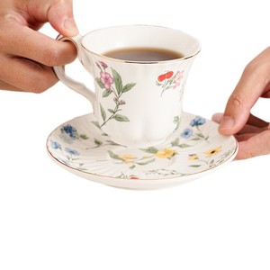 High Bone China Japanese Style Fresh Ceramic Coffee <b>Cup</b> Flowers <b>and</b> Birds Flowers <b>and</b> Flowers Afternoon Tea <b>Cup</b> Office - Product Image 5