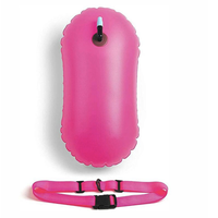 Piscine bouée de sauvetage sac à dos sac de bouée de natation flottant en eau libre bouée de natation gonflable pour un entraînement et une course en toute sécurité