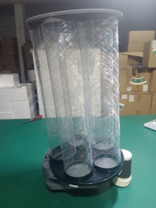 5 lỗ tự động cup thả thiết bị cup Dispenser SDK Bảng điều khiển nhựa cốc giấy cà phê nước trái cây máy bán hàng tự động phụ tùng - Product Image 6