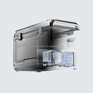 Nevera Portátil de Alta Calidad y Doble Zona de 36L, Refrigerador de Aluminio para Auto con Partición Móvil, Nevera para Barco de 12v - Product Image 4
