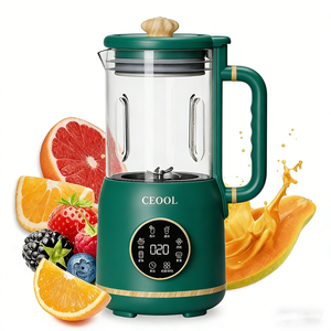 Nouveau mixeur électrique intelligent à écran tactile de 800 ml, multifonctionnel, broyeur de glace, vitesse variable pour les smoothies, le pilage de fruits - Product Image 1