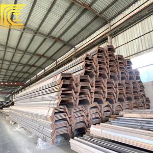 Panneaux de palissage en acier Larsen SY295 SY390 400*100*10.5mm Q235 Q355 9m 12m 15m 18m 24m DIN, JIS, AISI, ASTM, GB, BS Type Z Type <span class=keywords><strong>U</strong></span> - Product Image 3
