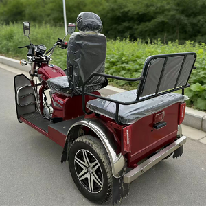 New Powered Right Three-Wheeled Motorcycle Sidecar Automatic Clutch Leisure Gasoline 2 Passengers - Product Image 6