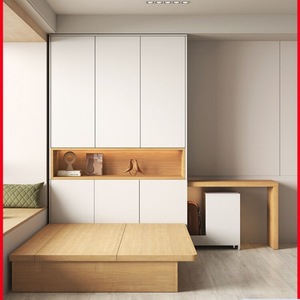 Meubles <span class=keywords><strong>en</strong></span> <span class=keywords><strong>bois</strong></span> massif pour enfants : Ensembles de chambre à coucher personnalisés comprenant lits, armoires et bureaux – Idées de conception pour petits appartements - Product Image 5