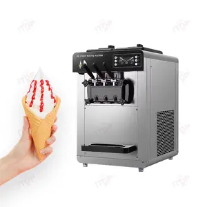 Máquina de aperitivos comercial Proveedor Venta caliente Máquina de helados suaves