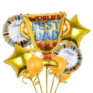 Palloncini per <span class=keywords><strong>Festa</strong></span> della <span class=keywords><strong>Festa</strong></span> del Papà in Inglese, Decorazioni con Palloncini 'Happy Father's Day' - Product Image 2