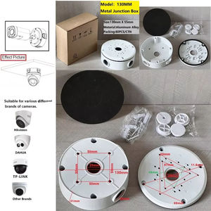 <span class=keywords><strong>Boîte</strong></span> de jonction extérieure en alliage d'aluminium Cctv et support de dôme <span class=keywords><strong>pour</strong></span> <span class=keywords><strong>caméra</strong></span> Cctv et boîtes de jonction en aluminium <span class=keywords><strong>pour</strong></span> <span class=keywords><strong>boîte</strong></span> de <span class=keywords><strong>caméra</strong></span> dôme CCTV - Product Image 6