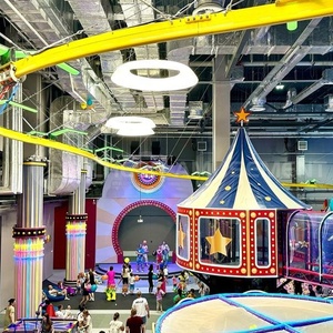 Cyberpunk xiếc công viên sân chơi trong nhà thiết bị thương mại trẻ em chơi khu vực thành phố trò chơi bằng cách vui chơi giải trí - Product Image 3