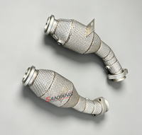 Nouveau design de collecteur d'échappement pour Mercedes Benz C43 W205 E43 W213 GLC43 GLE43 AMG 3.0T, tuyaux d'échappement, tuyau de test, tuyau de collecteur, sur mesure