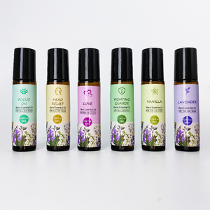 Popular nueva llegada 10ml aceite corporal <span class=keywords><strong>de</strong></span> lavanda Natural Romero ricino y <span class=keywords><strong>jengibre</strong></span> <span class=keywords><strong>fresco</strong></span> infusión Roll-on fragancia - Product Image 5