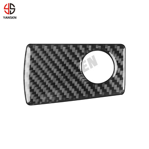 Fibre de carbone pour Pontiac G8 2008-2009 pour Holden Commodore 2006-2012 boîte à gants du copilote interrupteur panneau couverture autocollant accessoires - Product Image 3
