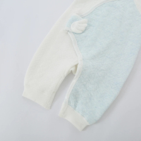 Lot de 16-20 pièces de vêtements pour bébé 100% coton, col rond, avec broderie et fermeture auto-agrippante, respirant, pour nouveau-né, coffret cadeau
