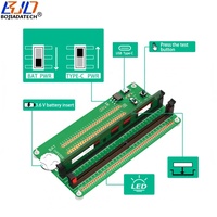Outil de test de carte de diagnostic de test d'adaptateur de RAM de mémoire DDR4 DIMM de bureau avec le loquet court d'indicateur de LED