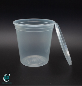 Premium <b>Clear</b> PP Disposable Food <b>Containers</b> with Secure Lids Leakproof Deli Cups for Takeout, Catering, and <b>Storage</b> - Product Image 5
