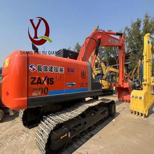 Excavadora Usada Hitachi ZX200 de 20 Toneladas, Año 2023, Buena Calidad, con Bajas Horas de Trabajo, Motor, Caja de Cambios, Bomba y Rodamientos Originales de Japón, Certificación CE EPA - Product Image 2