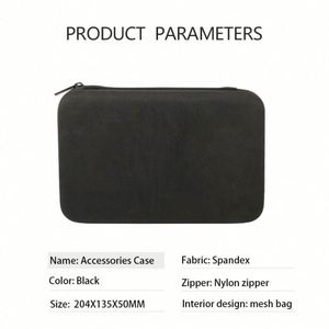 Estuche de Almacenamiento de Accesorios Impermeable de Gran Capacidad, Estuche de Viaje para Laptop, Estuche para Accesorios Electrónicos, Bolsa para Cables de Carga - Product Image 6