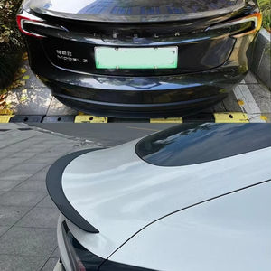 Aileron arrière en fibre de carbone véritable, finition brillante, léger et performant, pour Tesla Model 3 Highland 2024 - Vente flash - Product Image 5