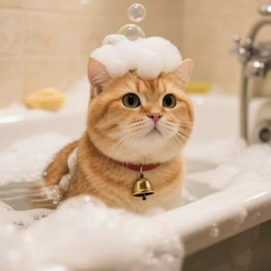 Labubu แชมพูทำความสะอาดสัตว์เลี้ยงขนาด400มล. แชมพูแมวสัตว์เลี้ยงฉลากส่วนตัวสำหรับสัตว์เลี้ยงสุนัขแมว - Product Image 1