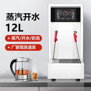 Espumador de leche a vapor Hipac Mk 168a de 12L, hervidor de agua eléctrico para cafetería - Product Image 1