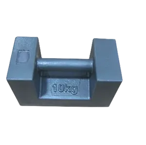 OIML Food Steel Plated Block Weights Standard Set For Calibration Cast Iron Test Weight