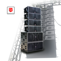Système de Haut-Parleurs Line Array Actif/Passif Double 12 Pouces Professionnel 800 W, Équipement Sonore Puissant pour Scène et Concerts