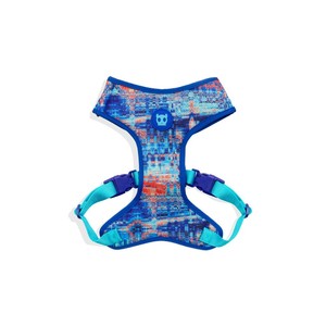 Harnais en maille réglable Glitch 404 pour chiens avec design réfléchissant et ajustement sécurisé - Product Image 1