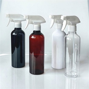 Wholesale 500ml 17 oz PET <b>Black</b> Spray Reusable Car Cleaning Spray Trigger Plastic Bottle - Product Image 6