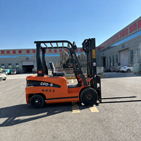Chariot élévateur électrique de 1,5 tonne avec alimentation par batterie pour entrepôt, atelier, manutention industrielle et applications intérieures
