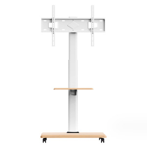 JIUYI <span class=keywords><strong>Mobile</strong></span> <span class=keywords><strong>TV</strong></span> Stand con schermo di visualizzazione integrato ruota, carrello <span class=keywords><strong>Mobile</strong></span> <span class=keywords><strong>TV</strong></span> Stand per soggiorno e camera da letto - Product Image 5